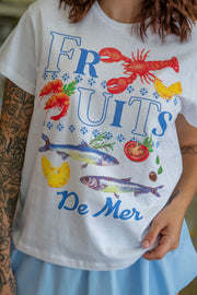 Fruits De Mer Coastal Tee - Final Sale!