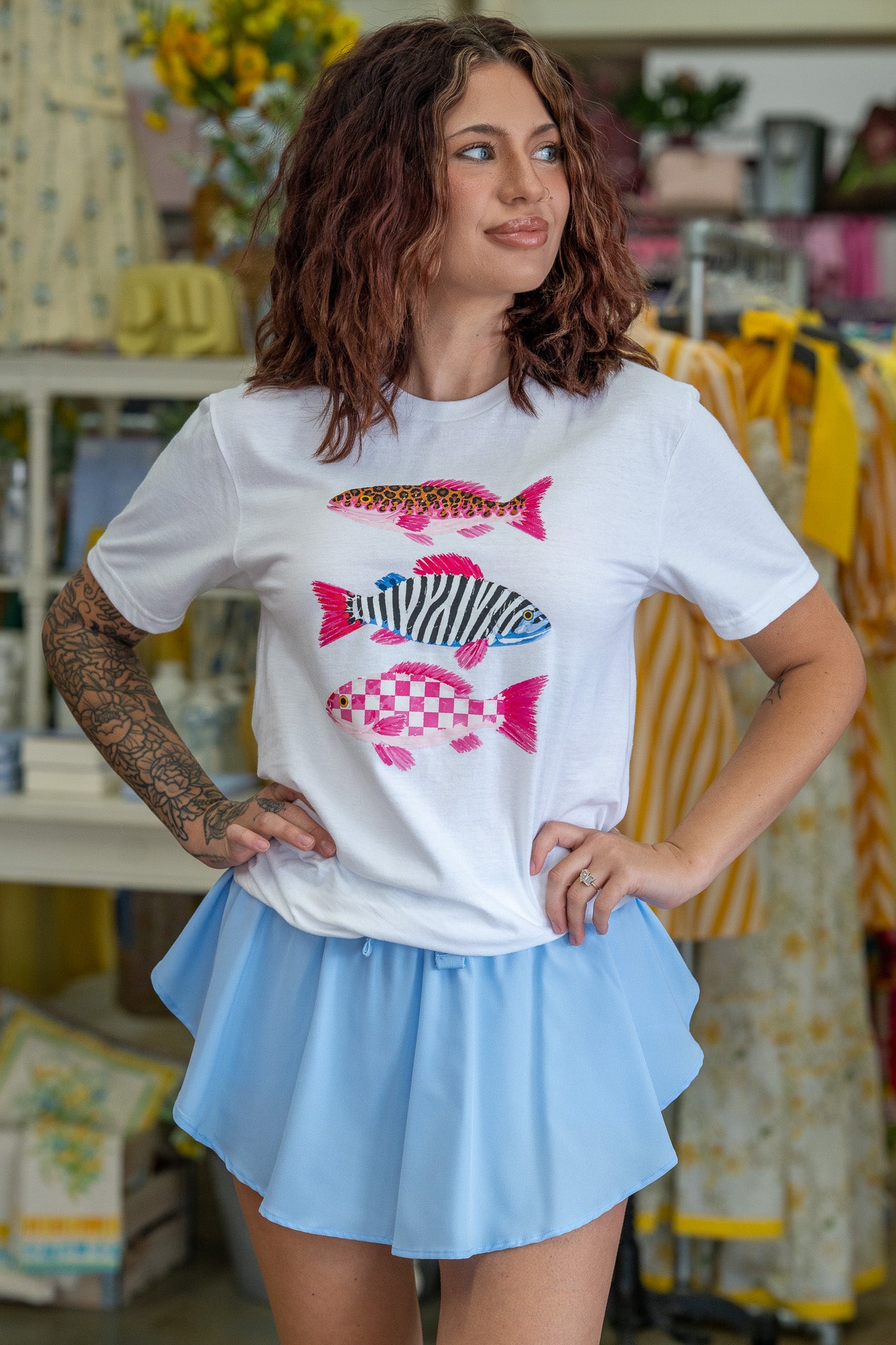 Preppy Bass Tee