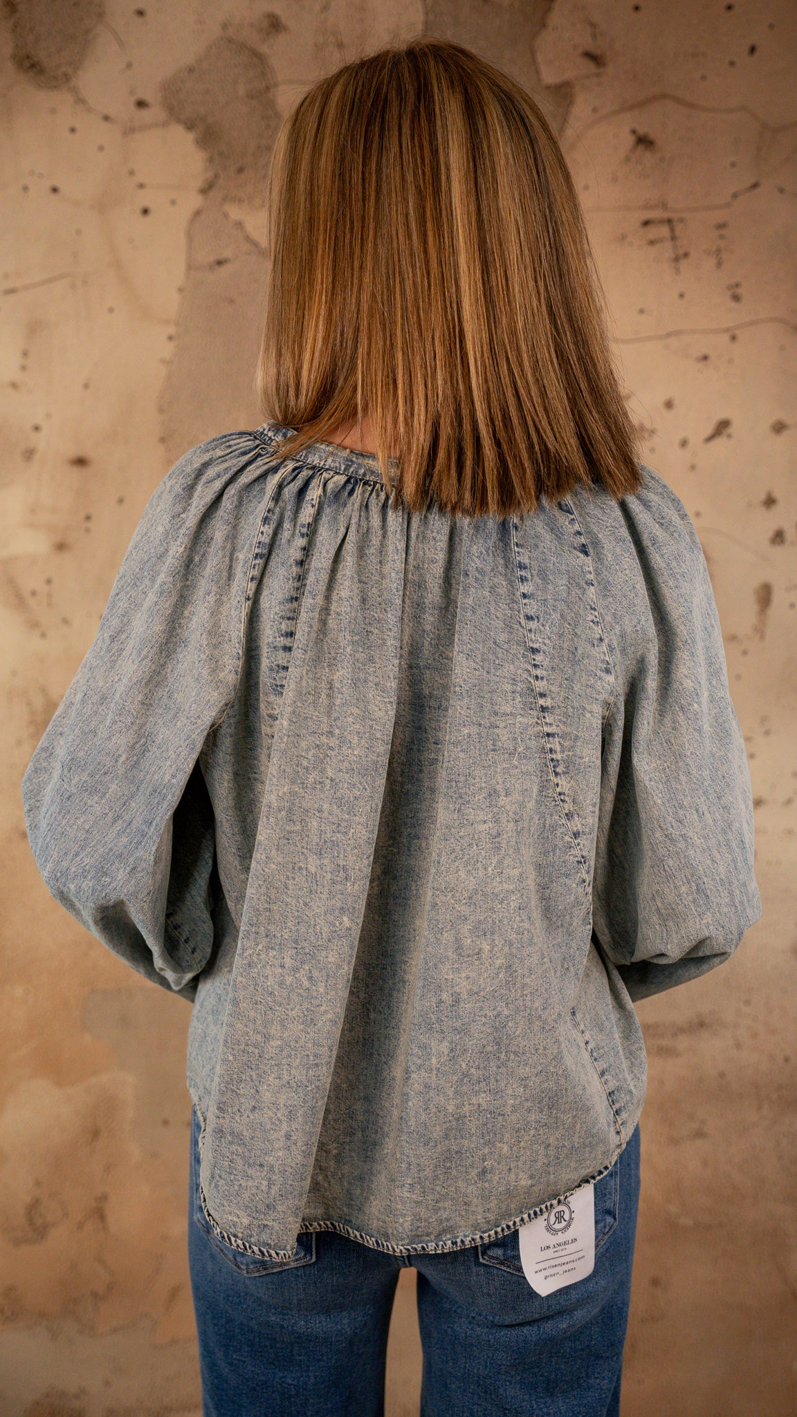 Gemma Denim Top