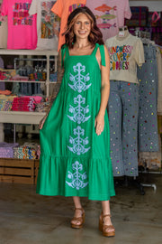 Sunkissed Stroll Green Dress
