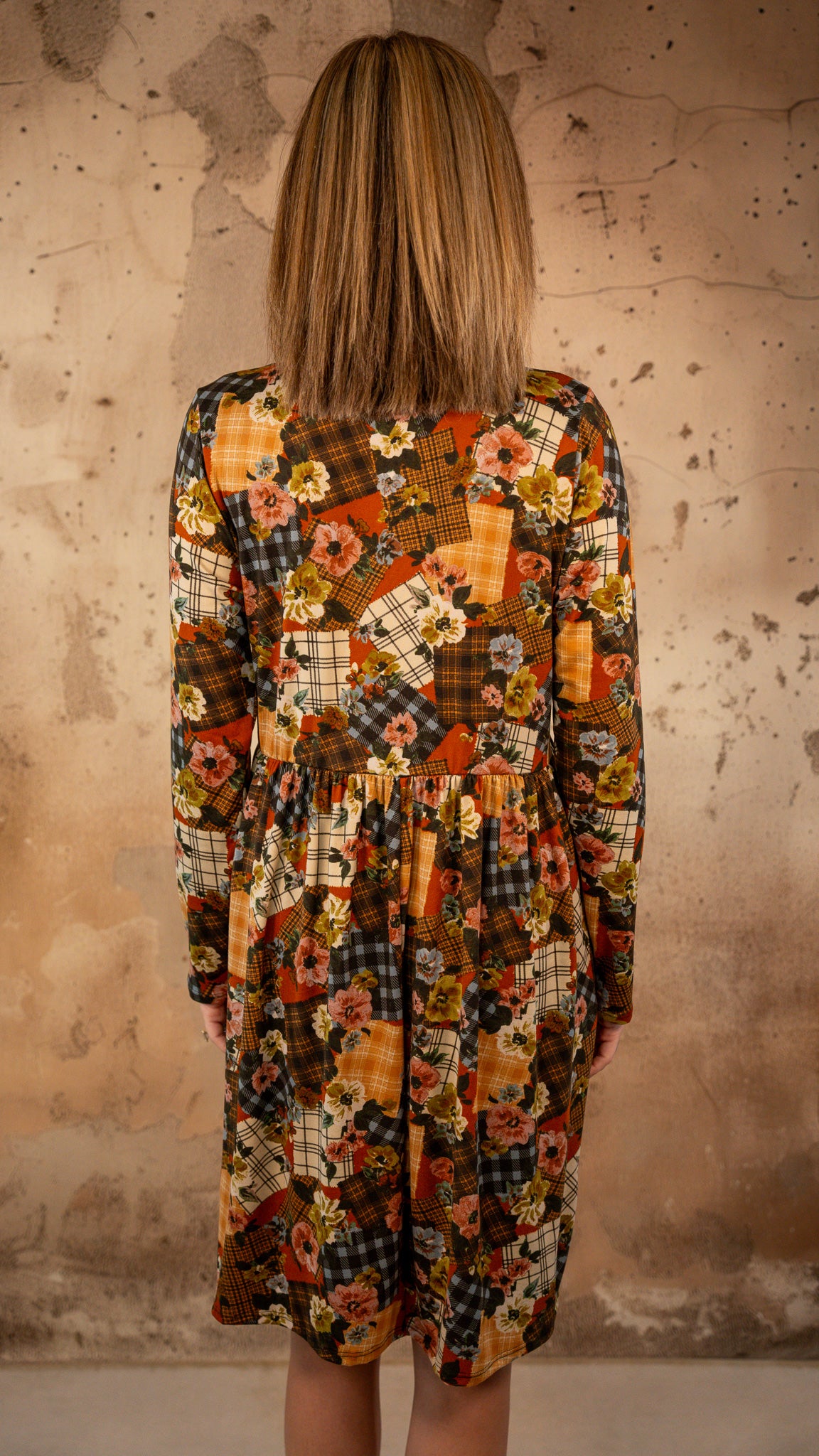 Harmony Patchwork Dress