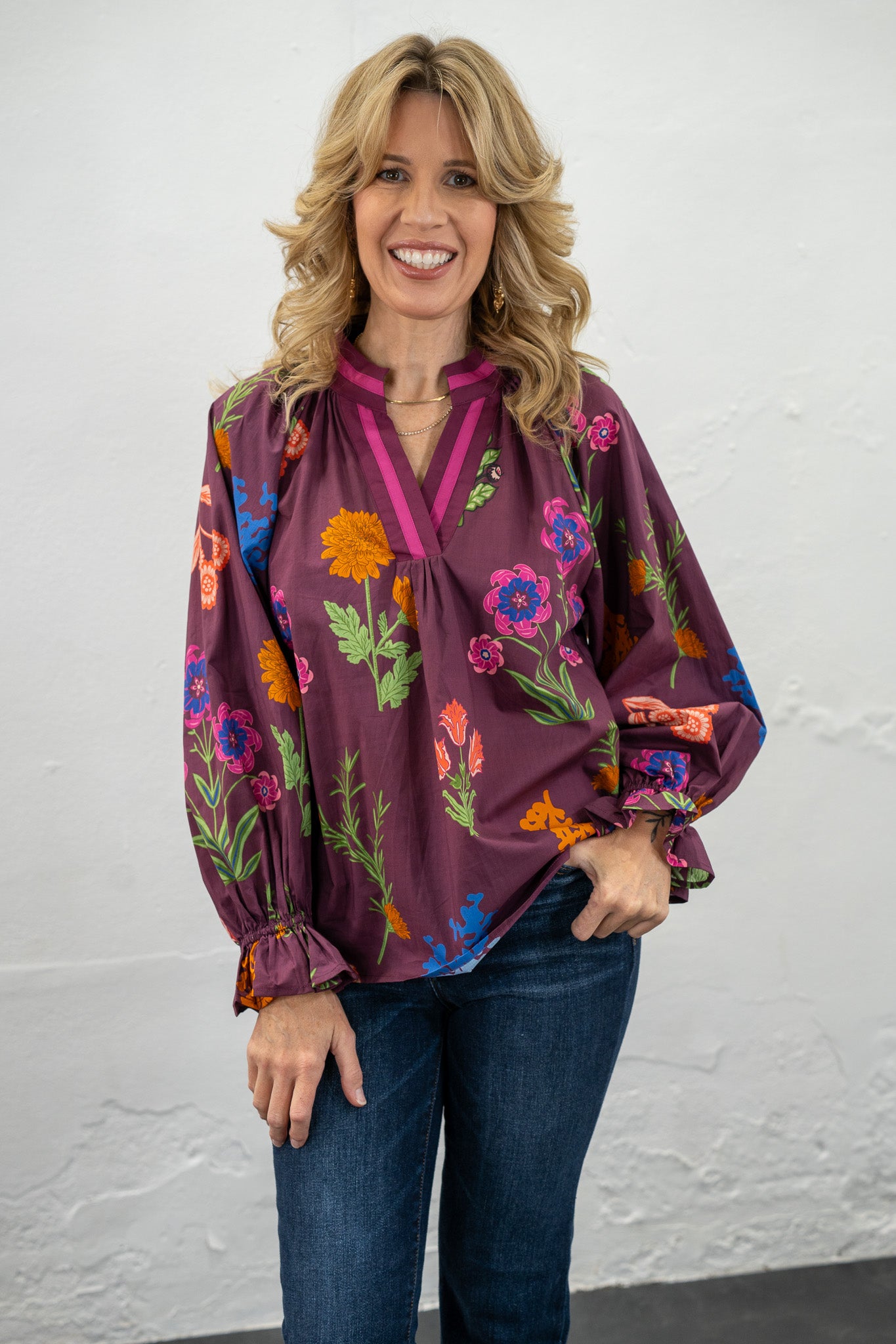 Winterberry Blossoms Top