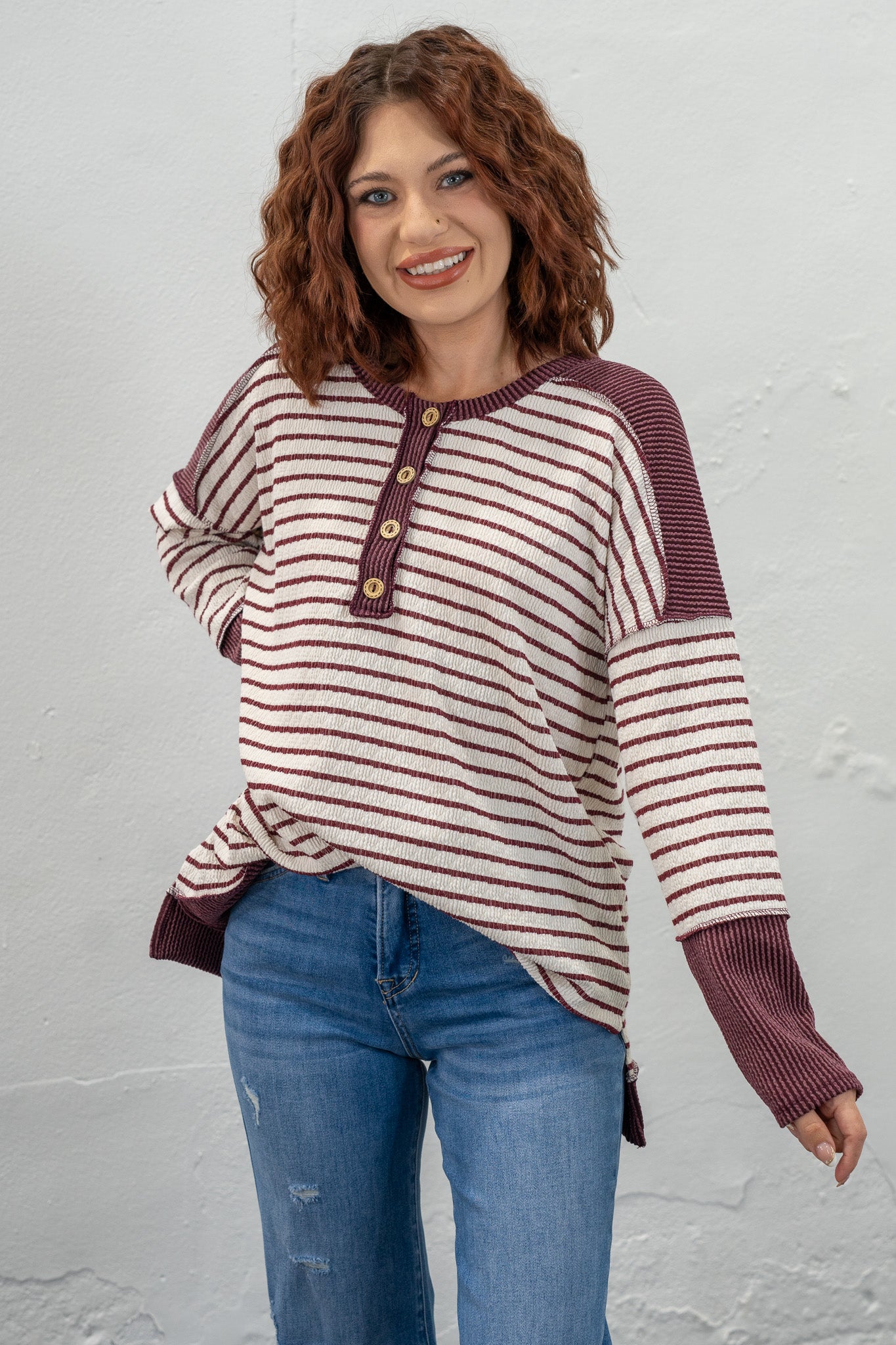 Laid-Back Ribbed Top