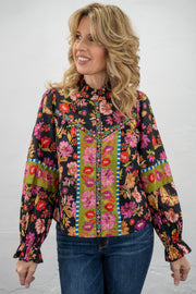 Midnight Garden Blouse