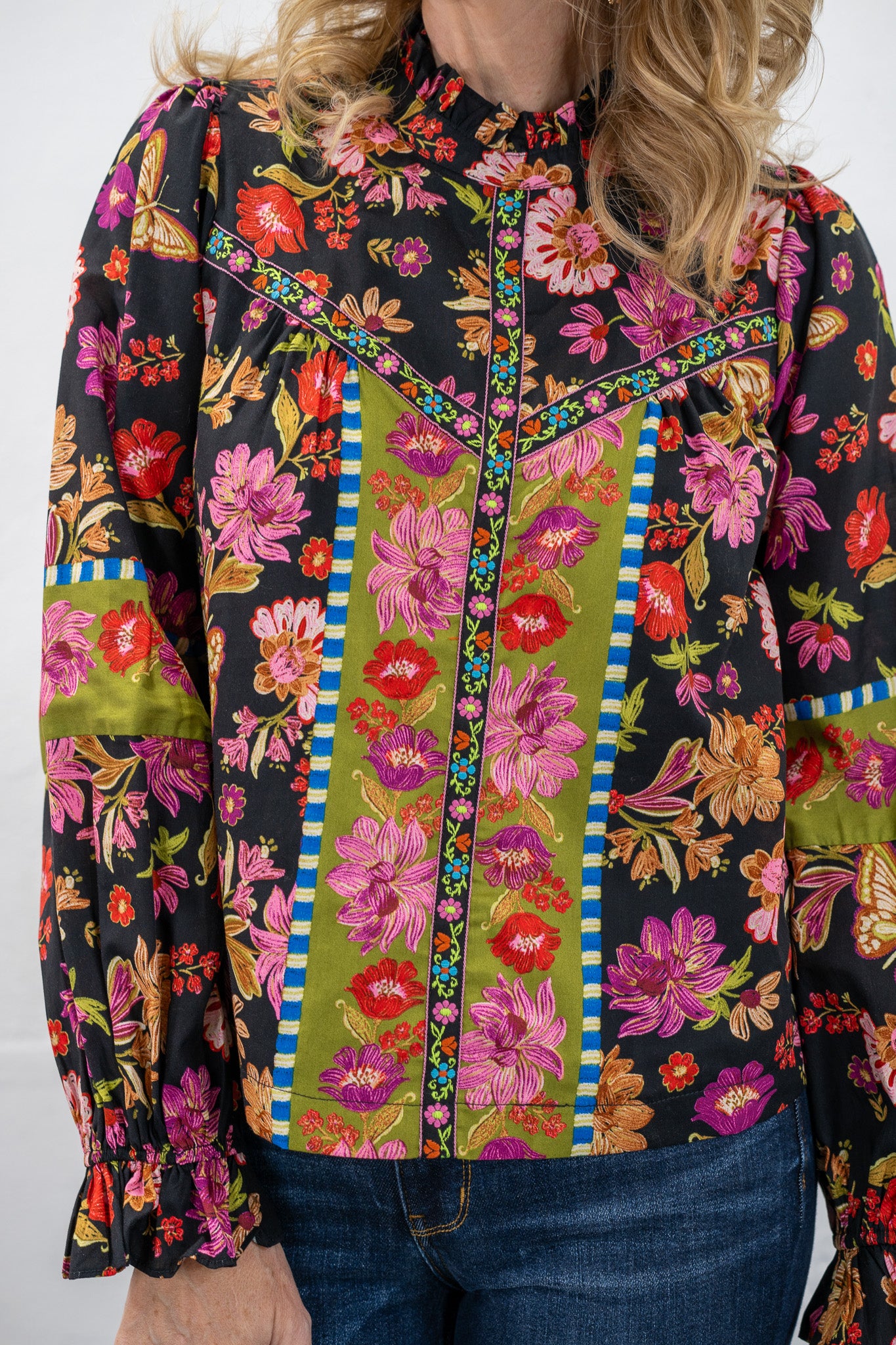 Midnight Garden Blouse