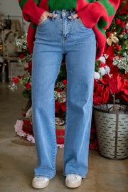 Hannah Wide Leg Jeans