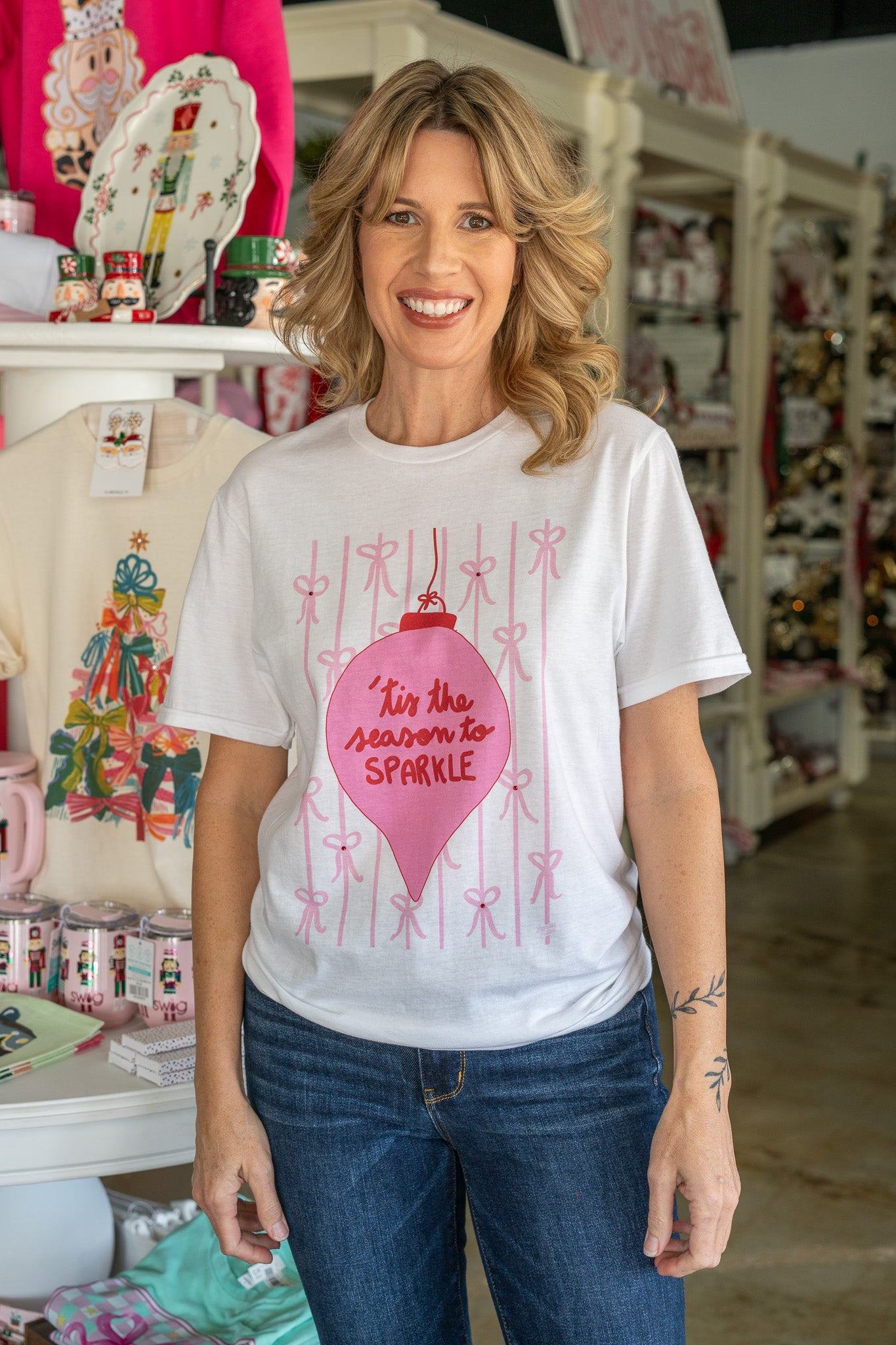 'Tis The Season To Sparkle Tee