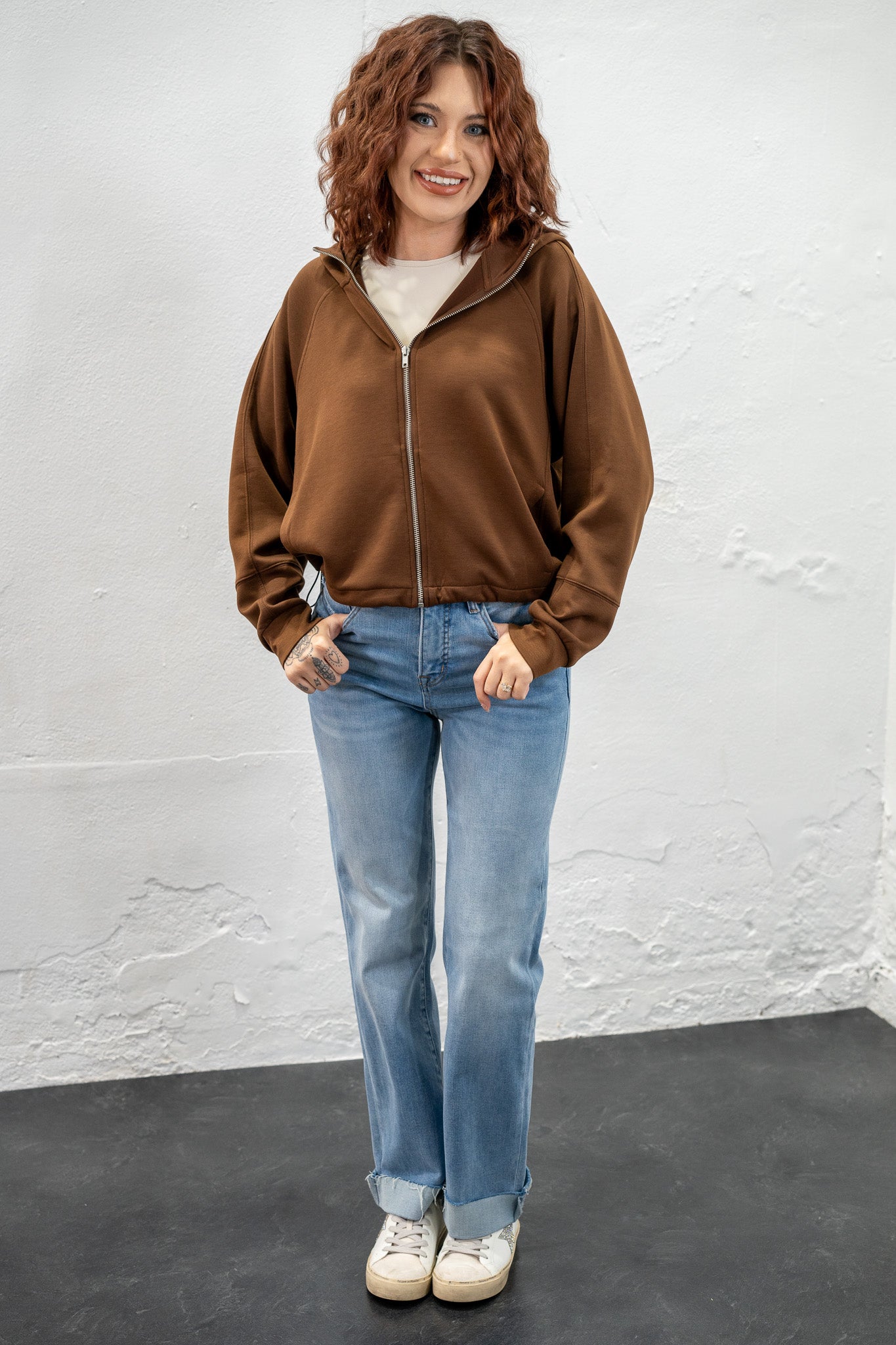 Daydreamer Chocolate Scuba Hoodie