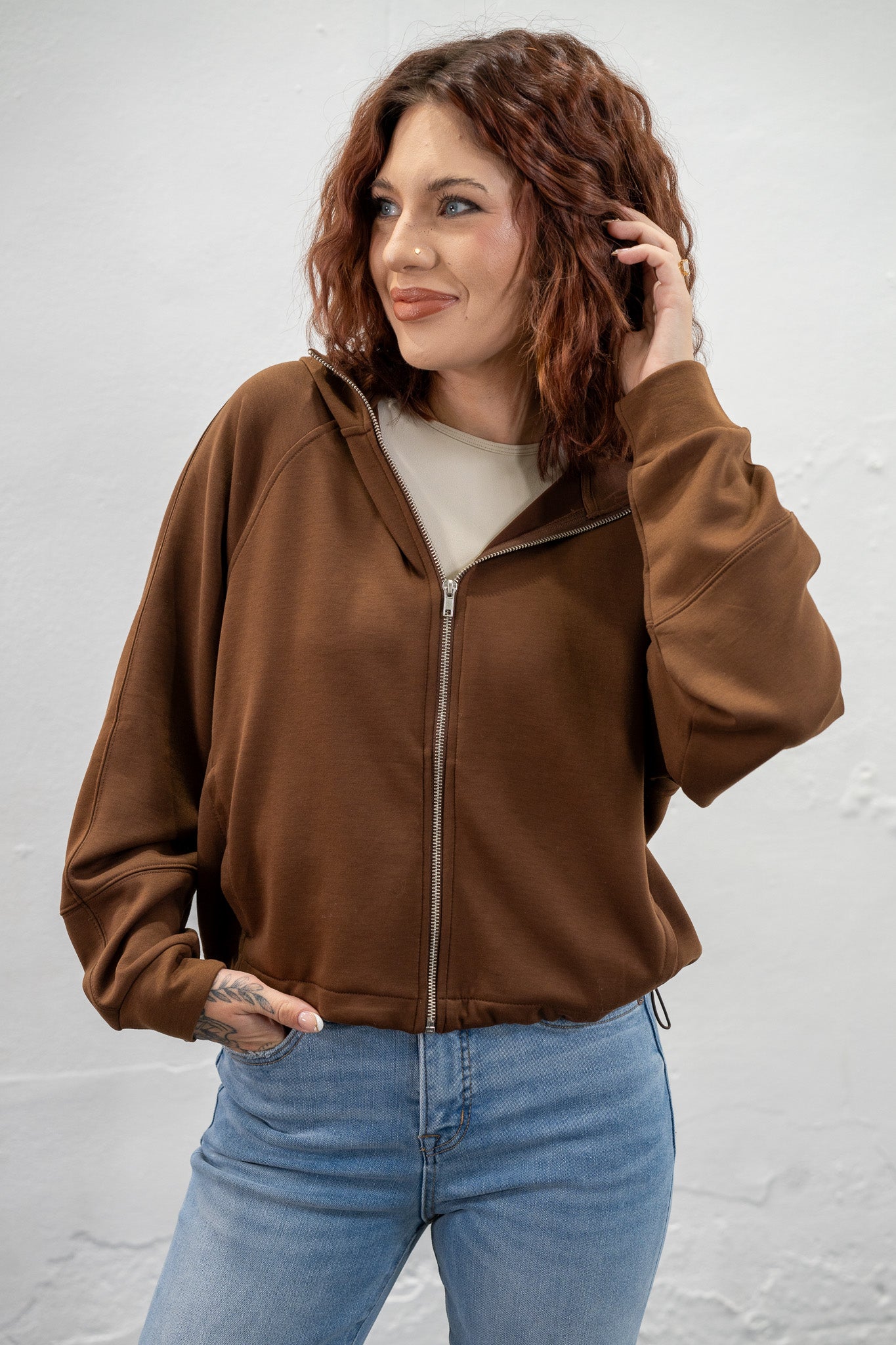 Daydreamer Chocolate Scuba Hoodie