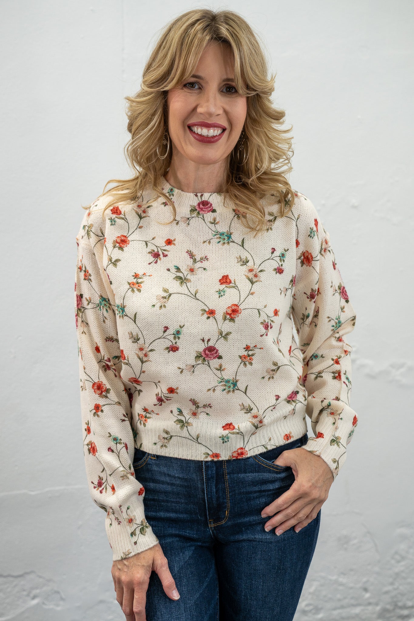 Heirloom Petals Sweater