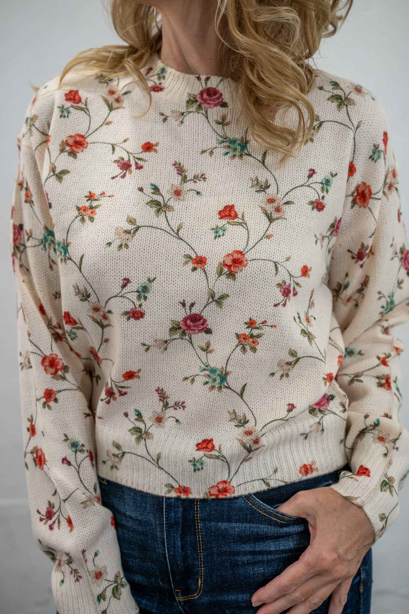 Heirloom Petals Sweater