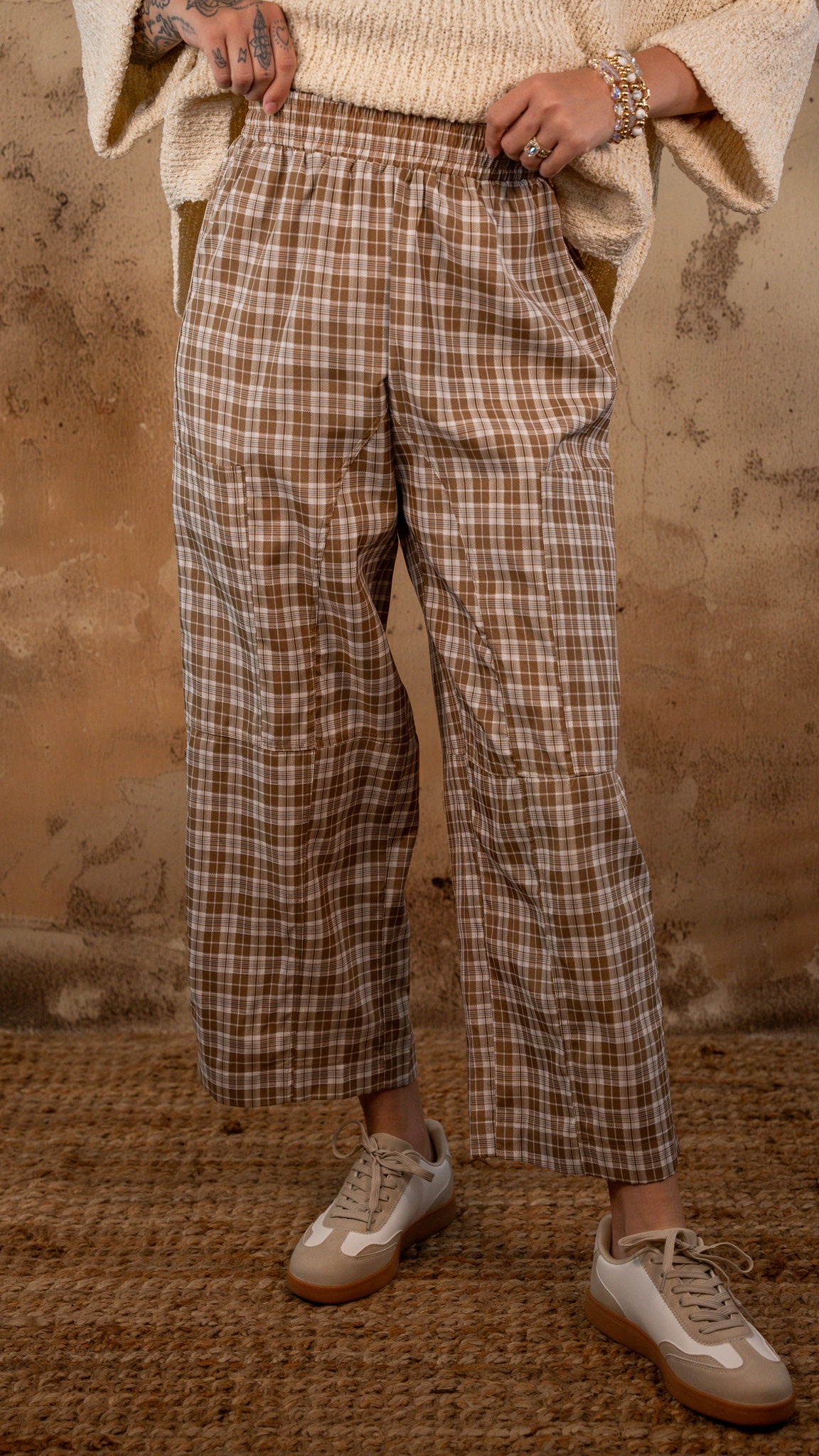 Bria Plaid Pants