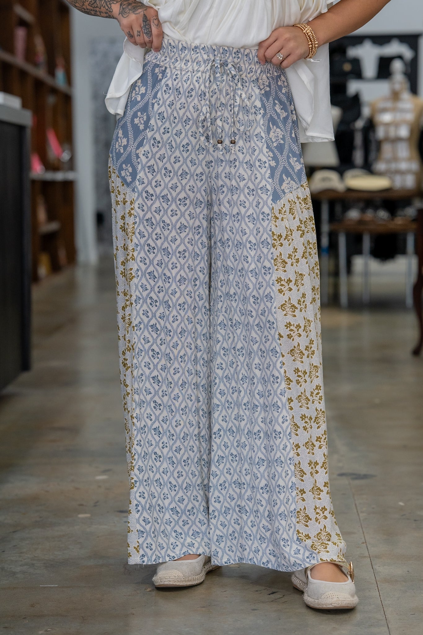 Moonlit Meadow Flowy Pants