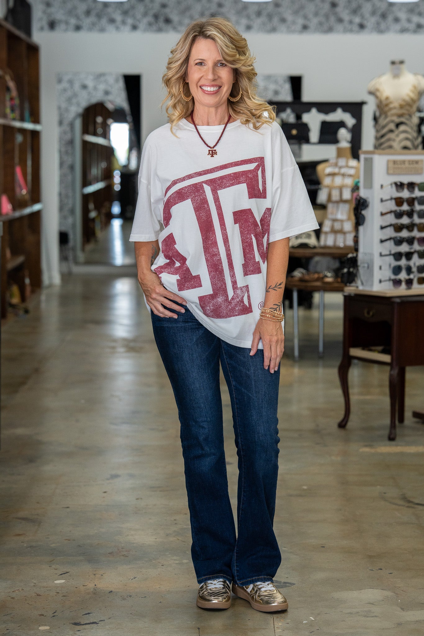 Aggies Oversized Tee