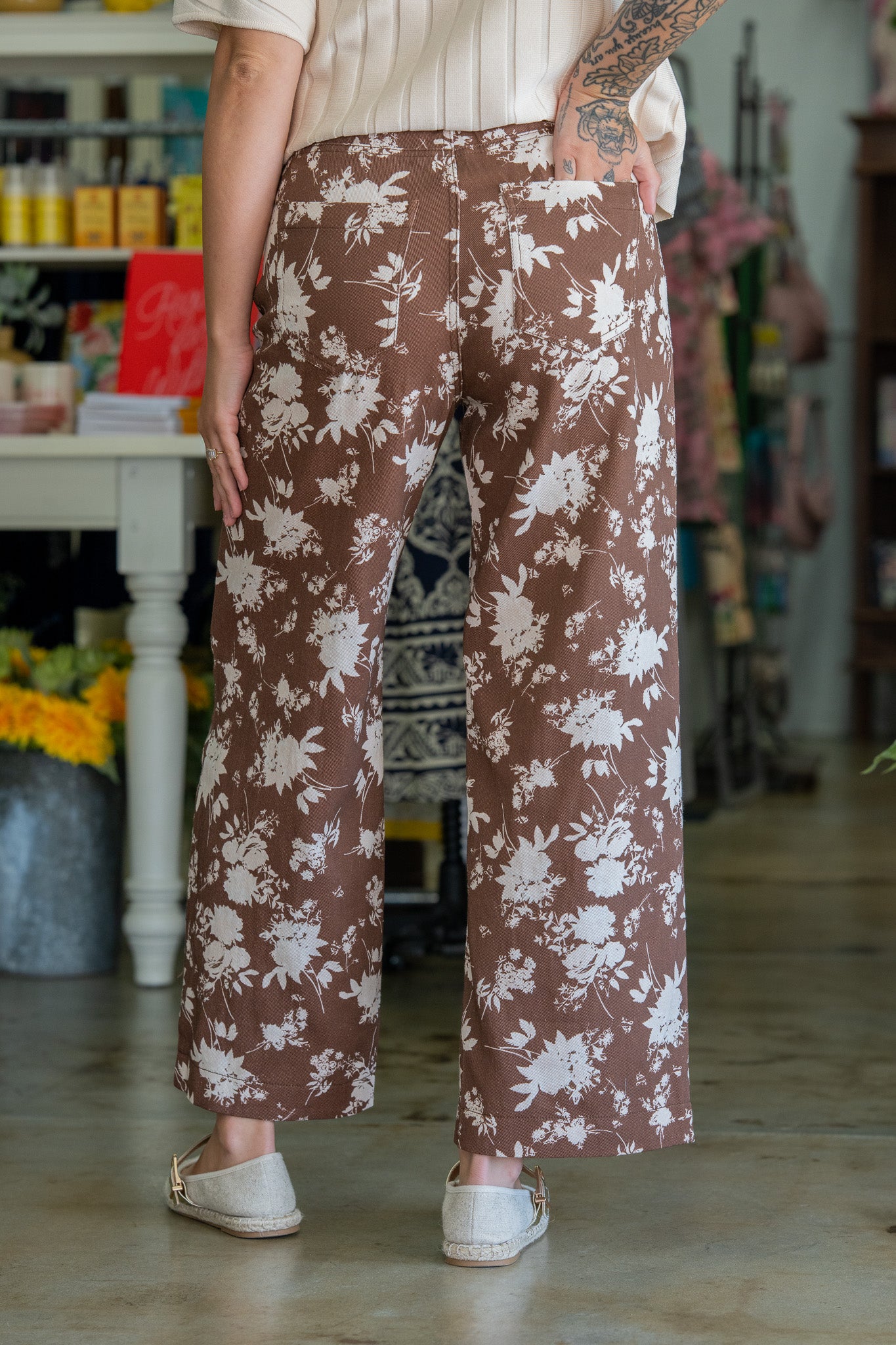 Amber Blossom Pants