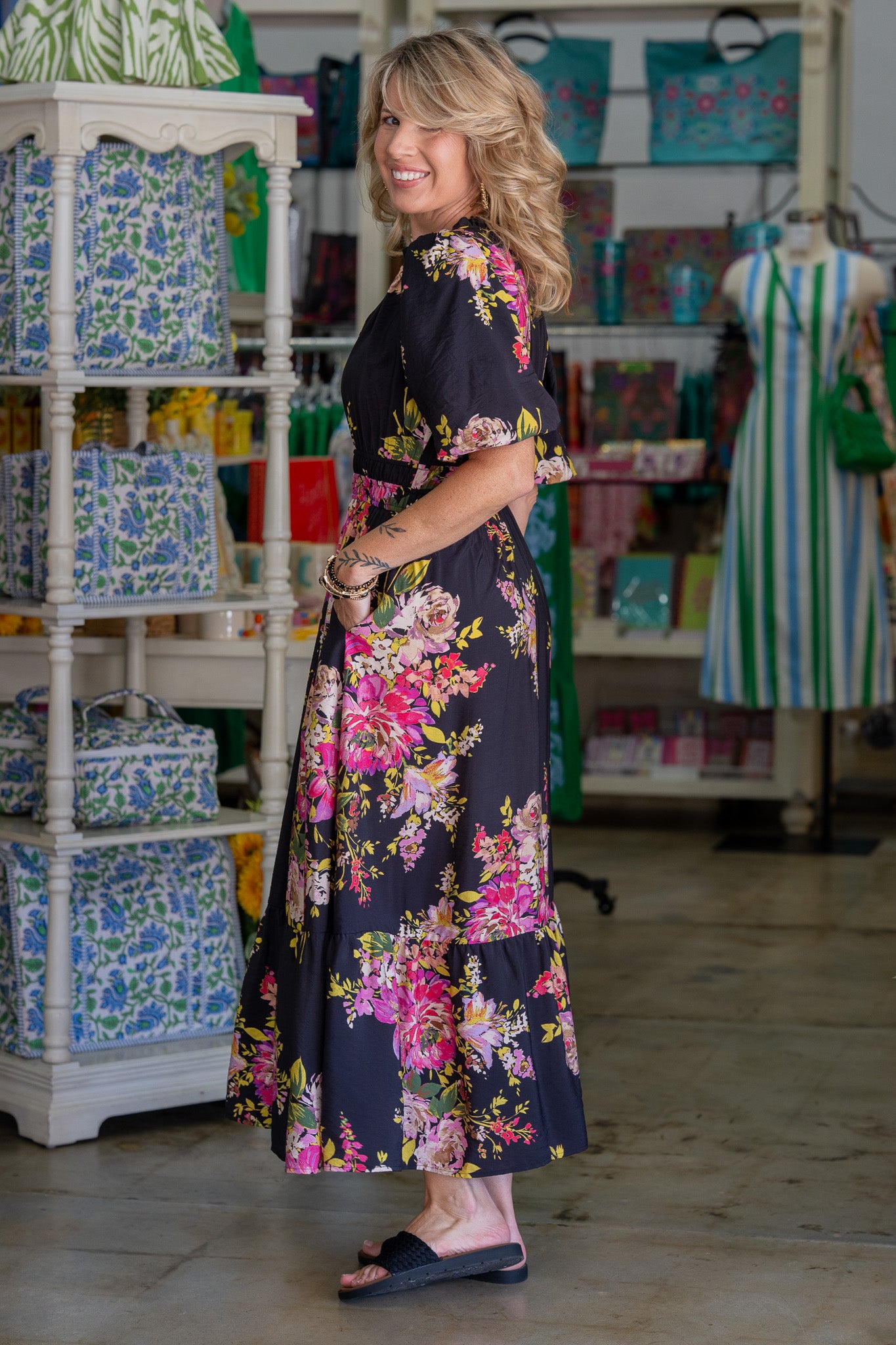 Secret Garden Midi Dress