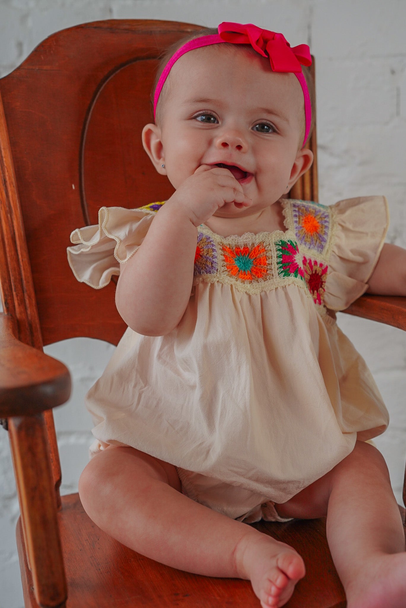 Charlee Crochet Onesie