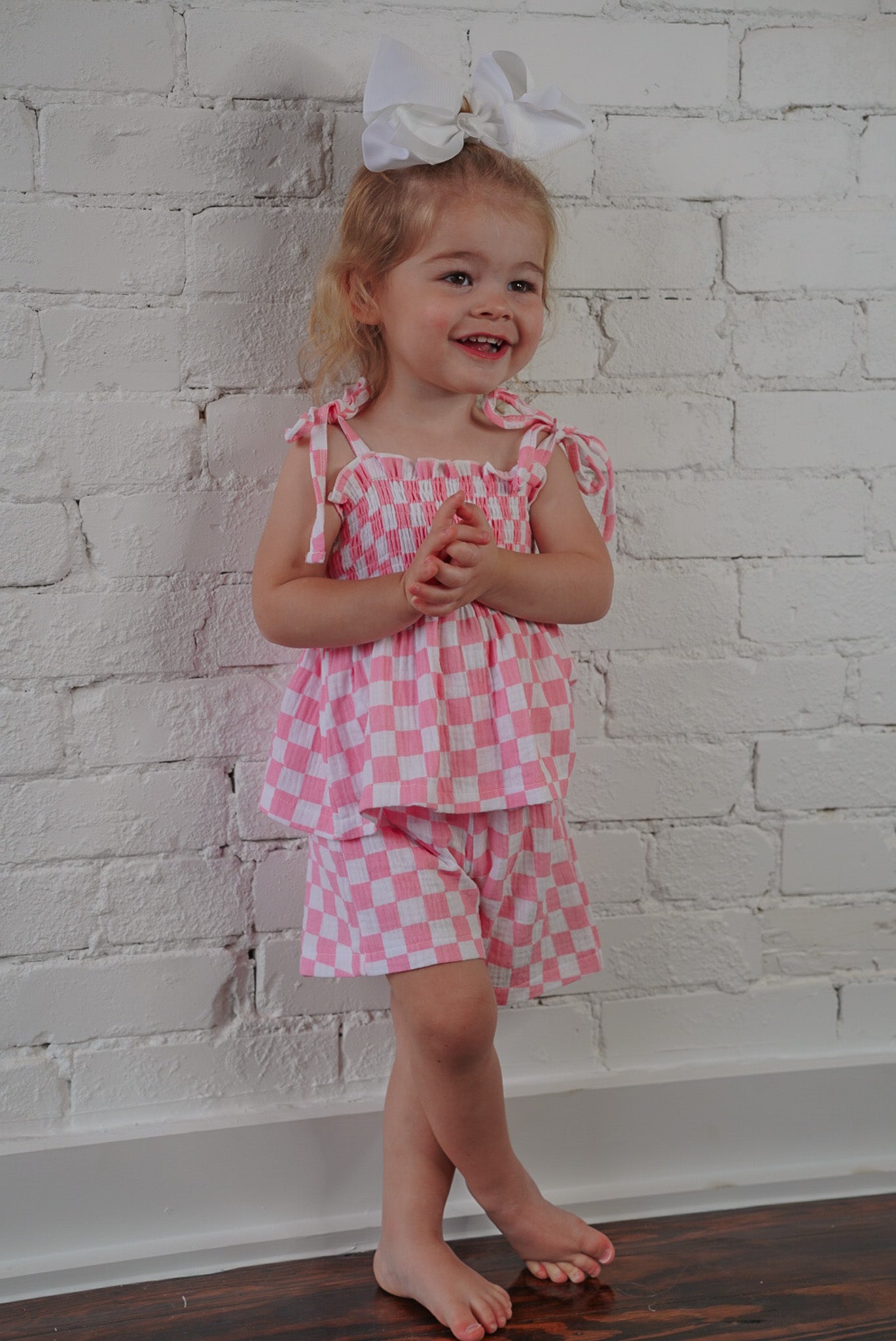 Check Me Out! Pink Gauze Set
