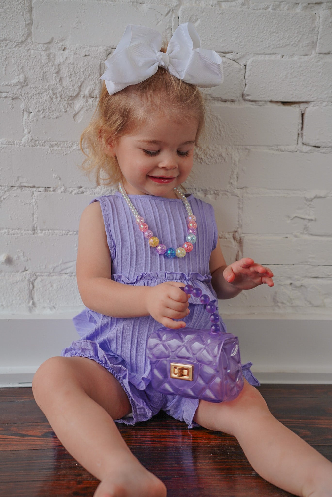 Melly Periwinkle Ruffle 2pc Set