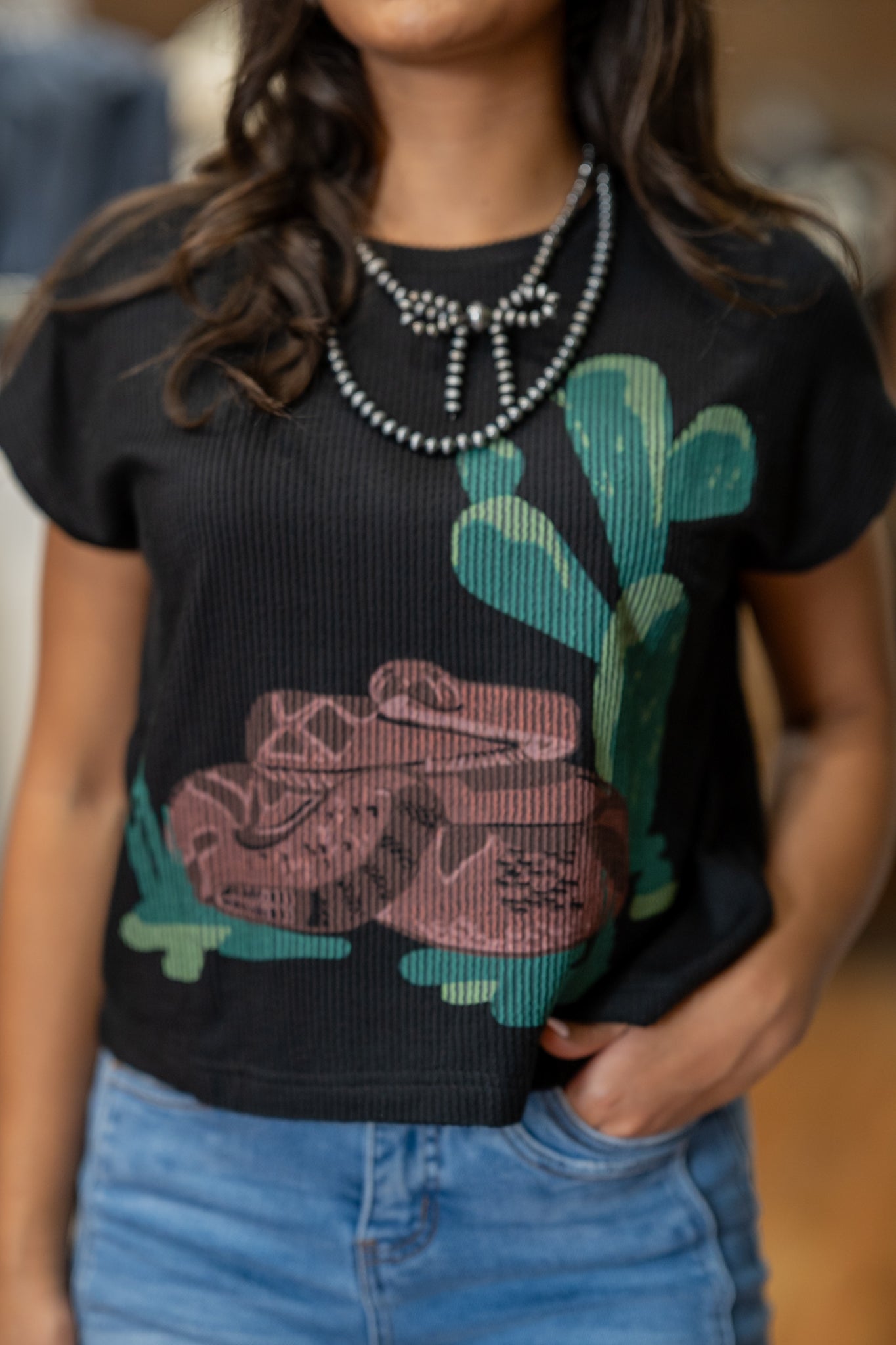 Mesa Rattler Ribbed Top