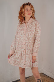 Mayes Blush Floral Dress