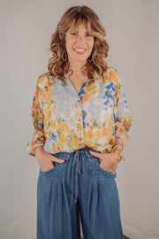 Inez Floral Top