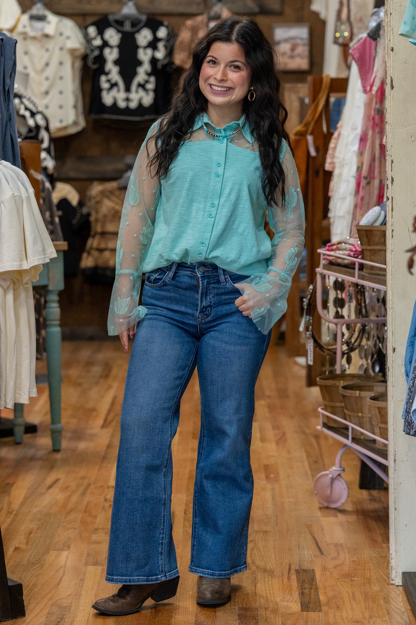 Shiloh Mint Cactus Top