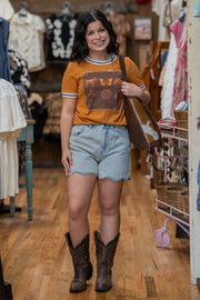 Soft Touch Scalloped Shorts