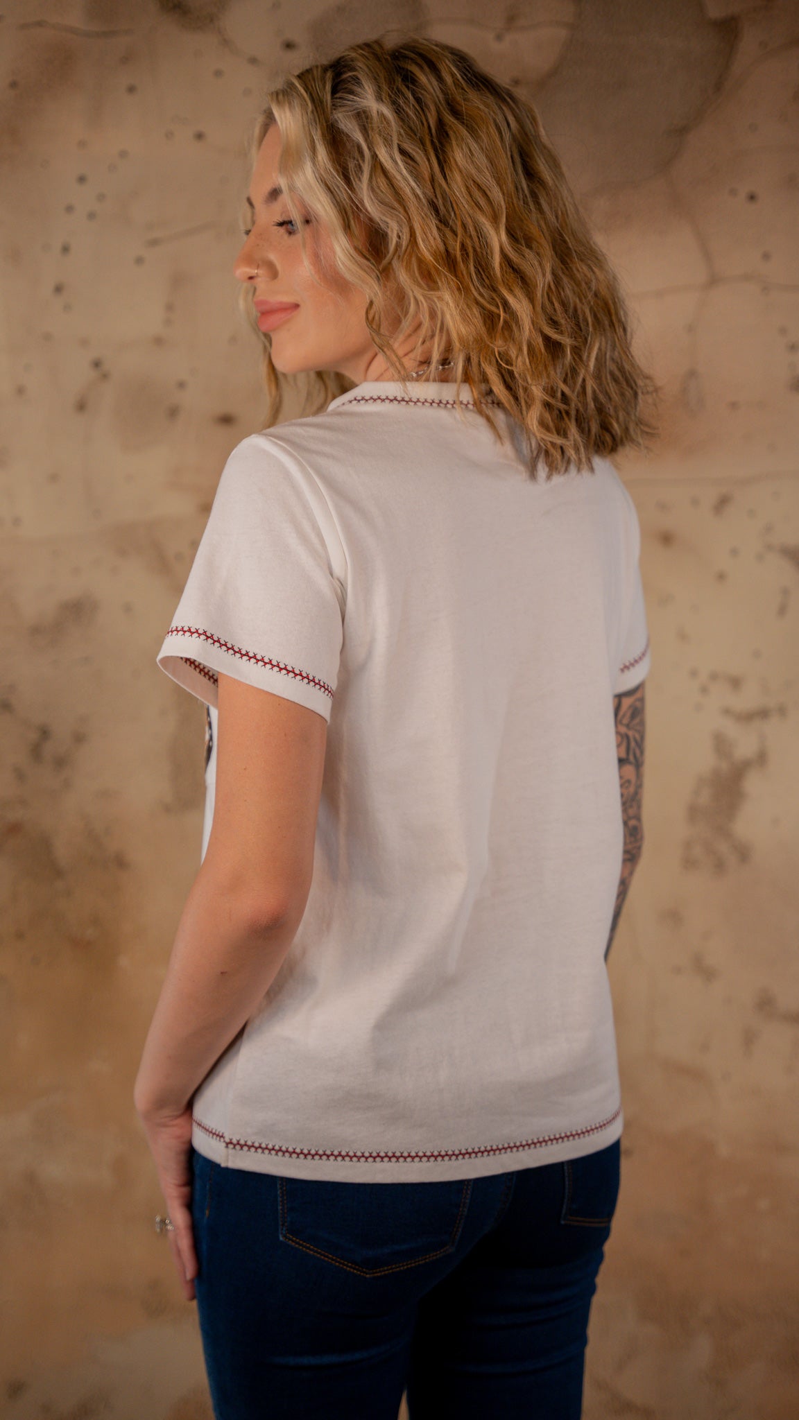 RODEO Embroidered Pocket Tee