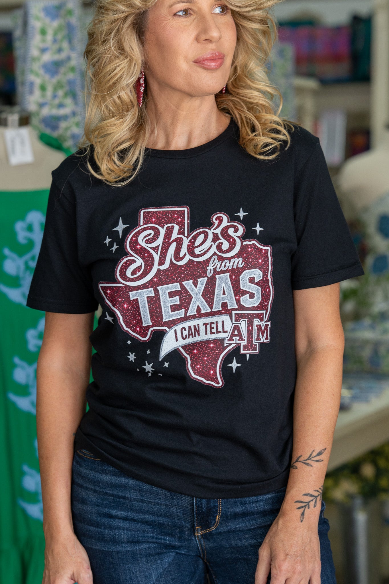 She's From Texas Aggies Tee