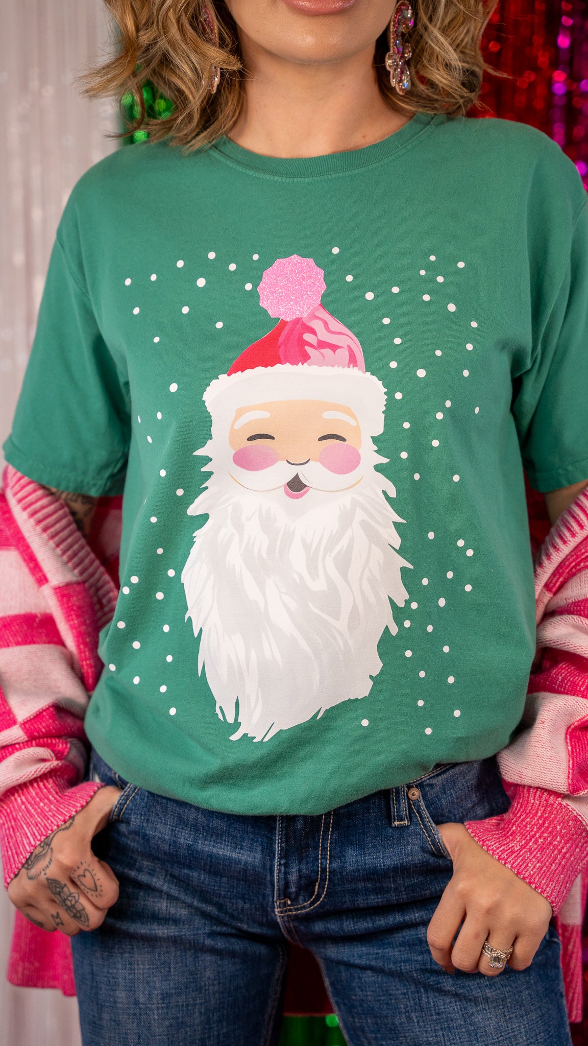 Oh What Fun! Santa Tee