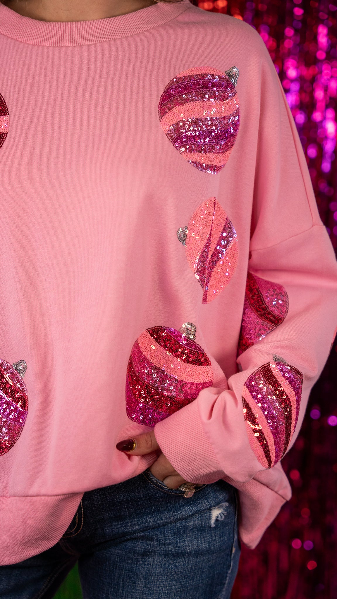 Dreaming Of A Pink Christmas Top