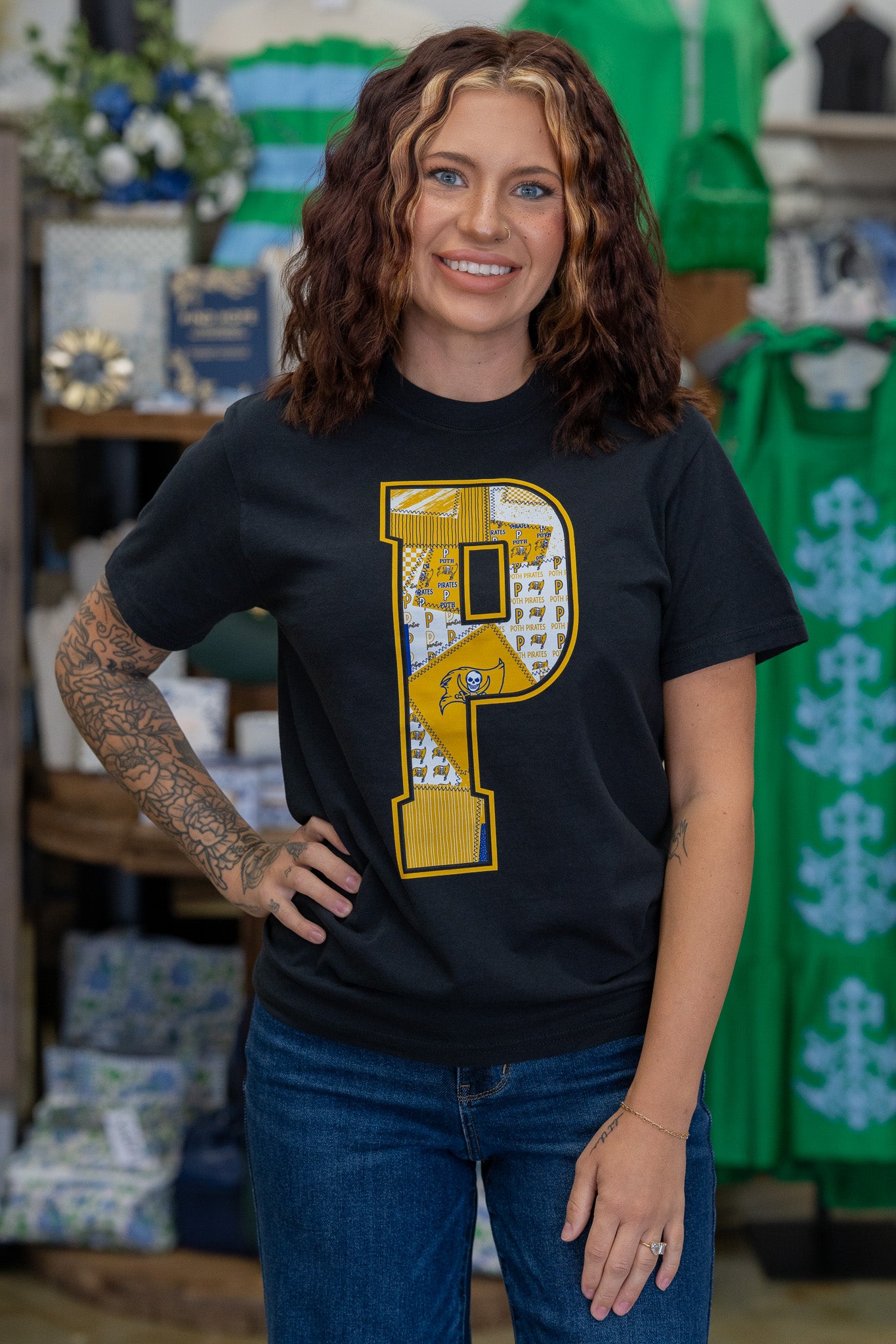 Patchwork Poth Tee