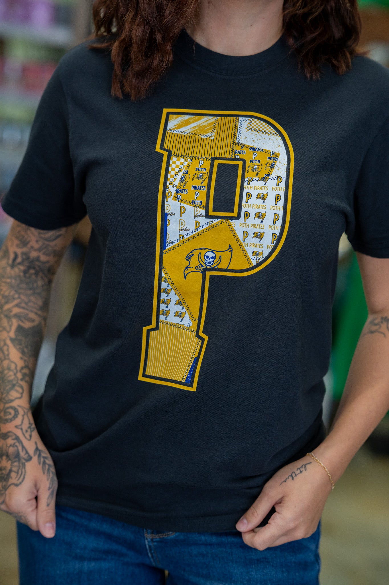 Patchwork Poth Tee