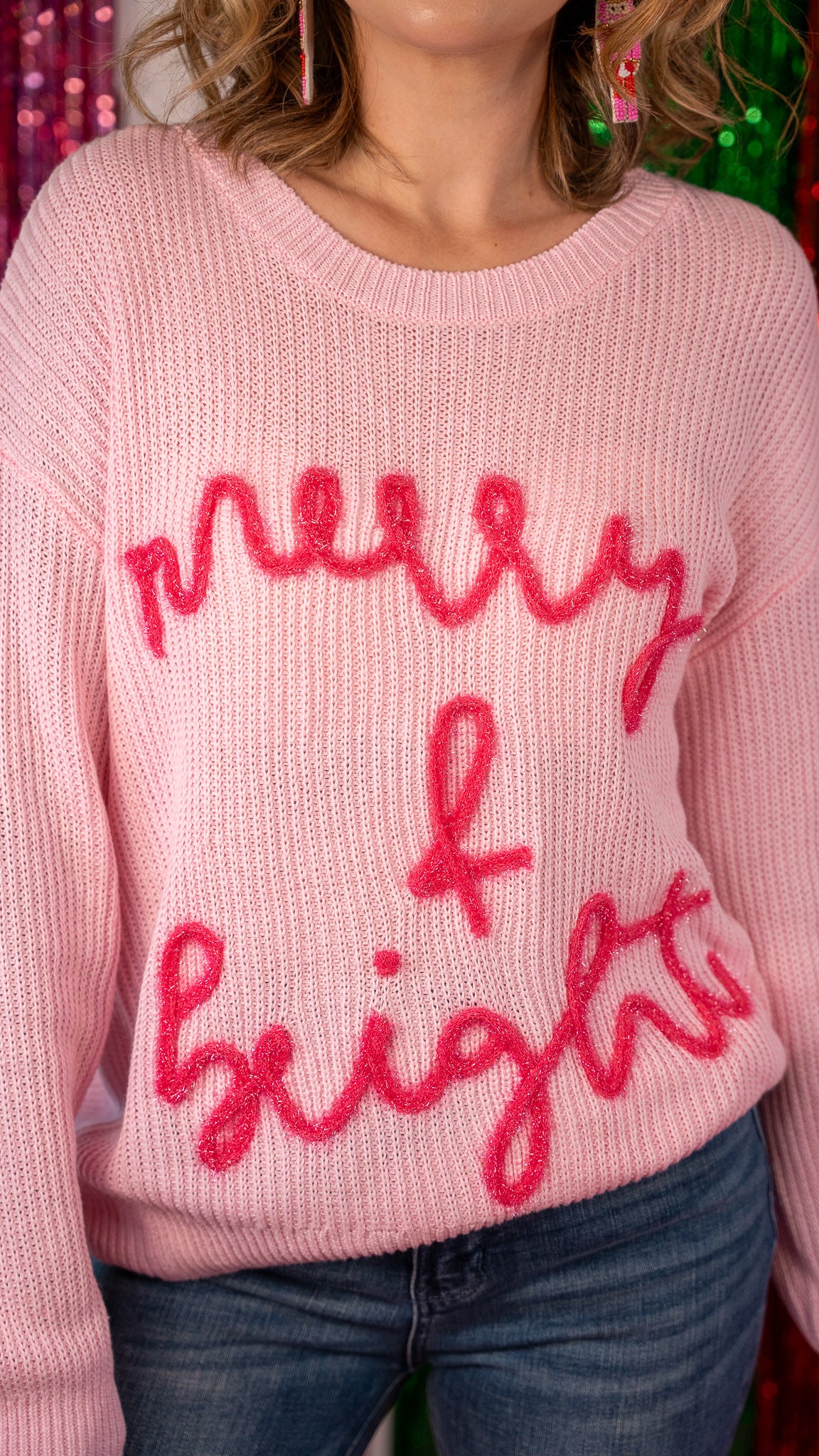 Merry & Bright Knit Sweater