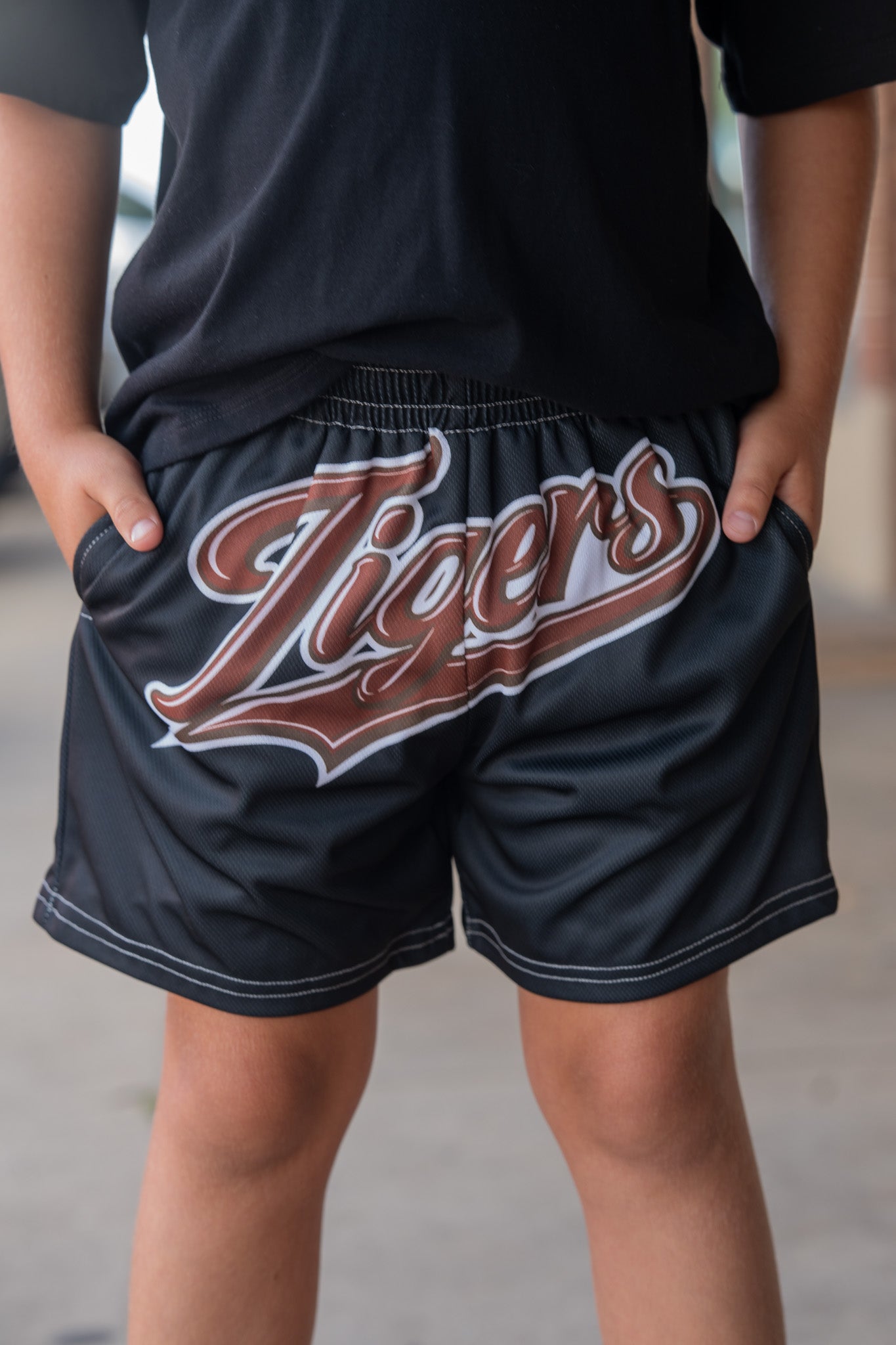 Tigers Script Shorts