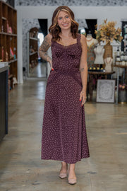 Midnight Edit Polka Dot Dress