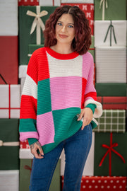 Warm Wishes Multicolored Sweater