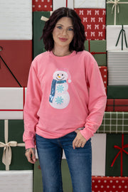 Sparkly Snowman Sweatshirt