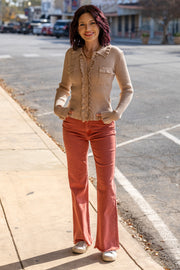 Alix Salmon Cutoff Pants