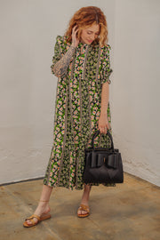 Gwen Black Midi Dress
