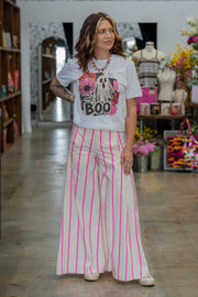 Striped Out Parachute Pants