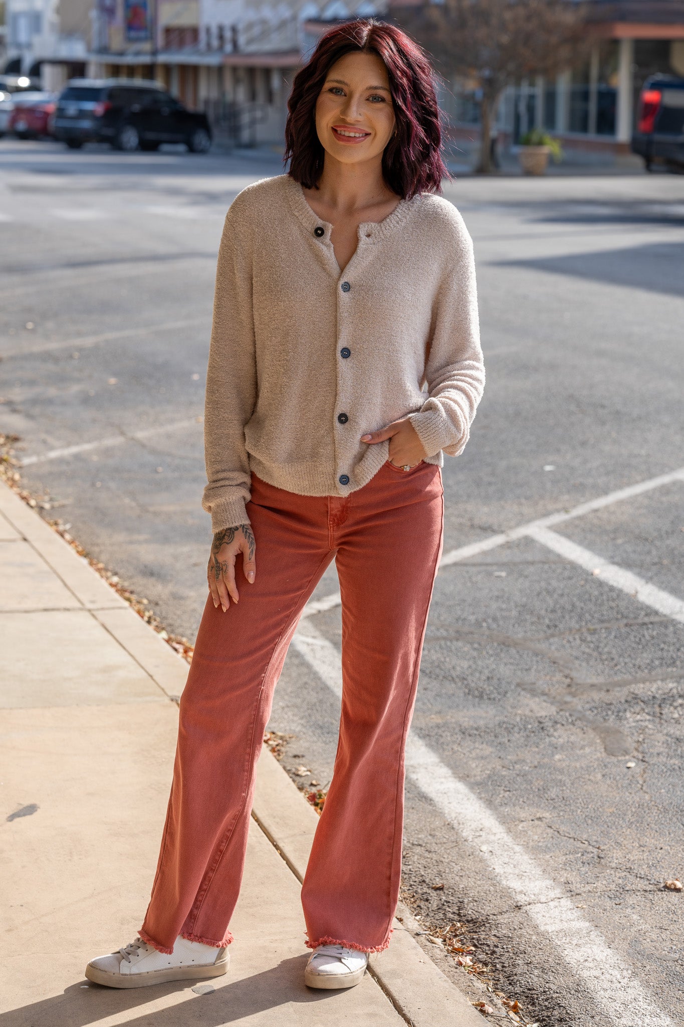Cloud Nine Beige Cardigan