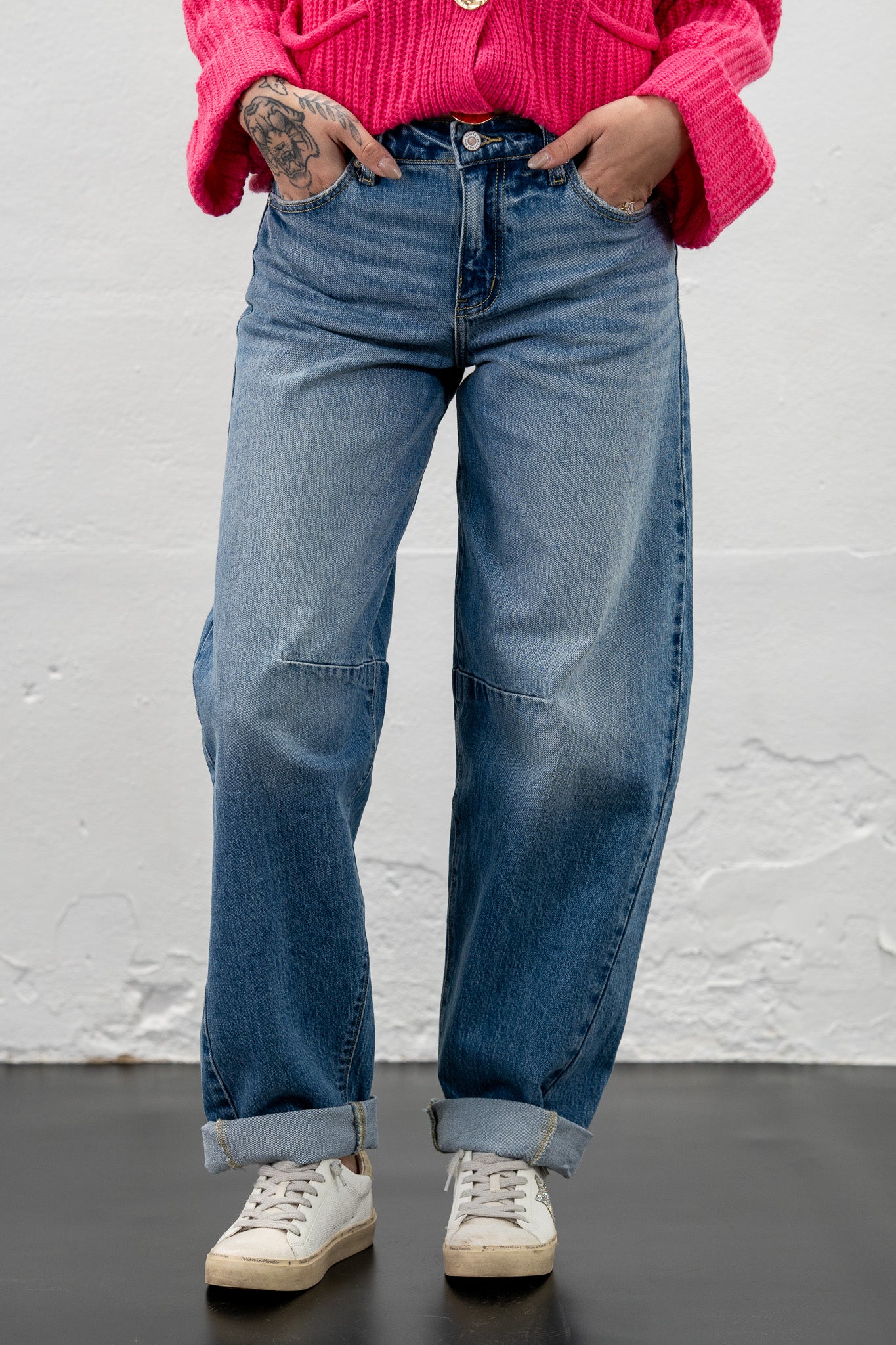 Darcy Barrel Jeans