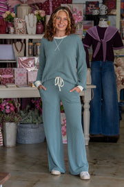 Delightful Jade Pant Set