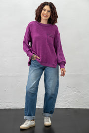 Soft Whispers Lite Plum Sweatshirt