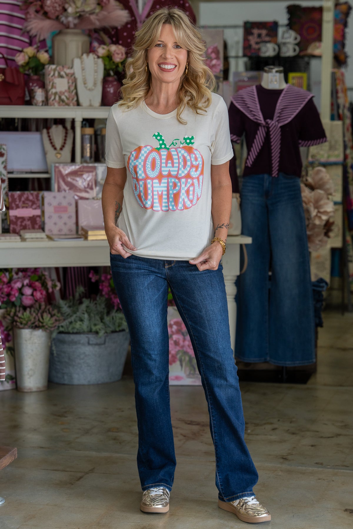 Howdy Pumpkin Tee