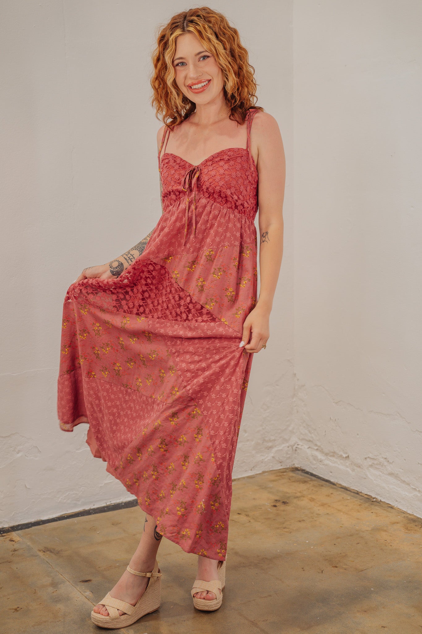 Emilee Patchwork Dress