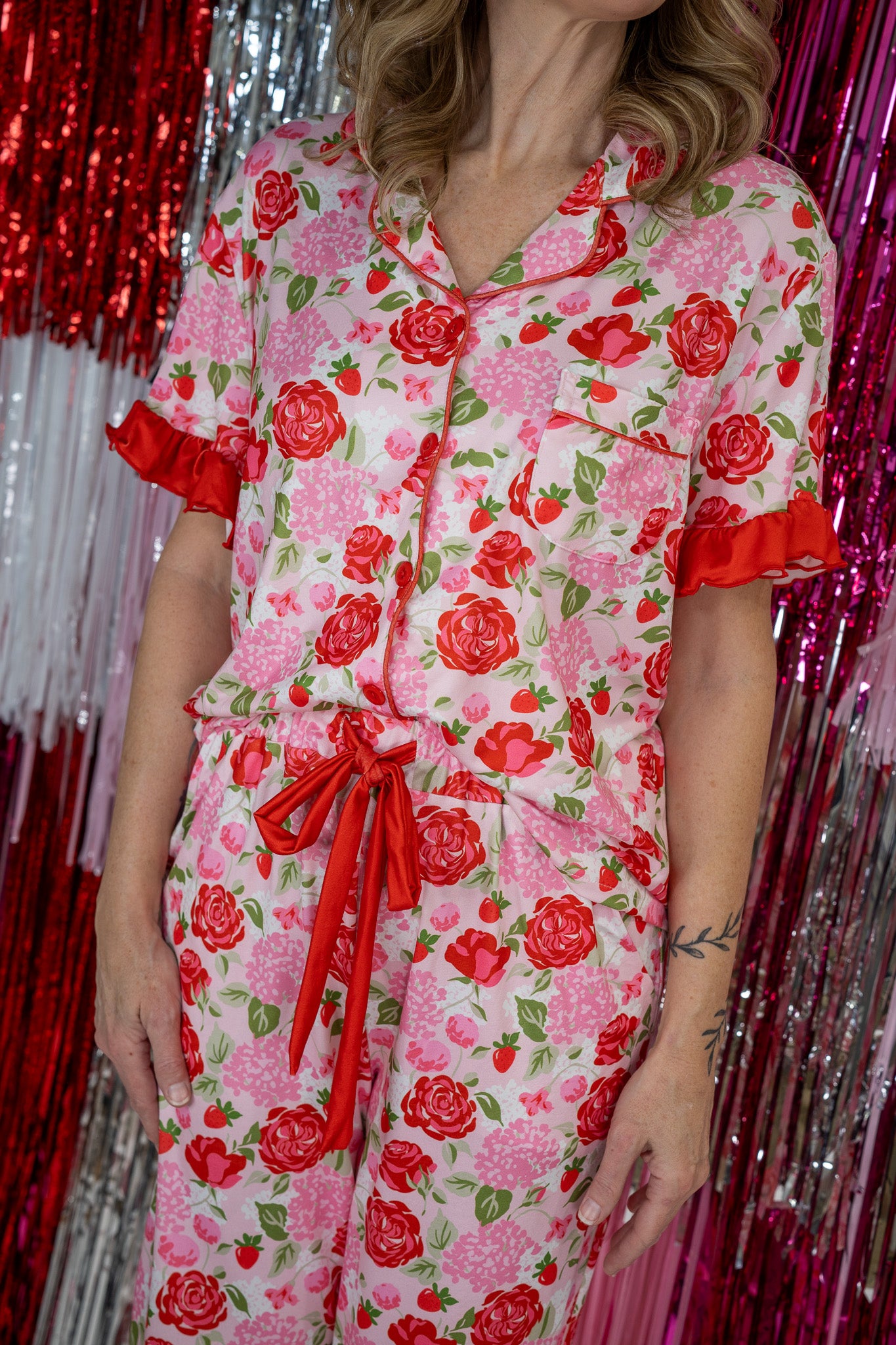 Rose Garden Pajama Set