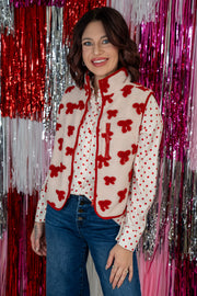 Blissful Red Bows Vest